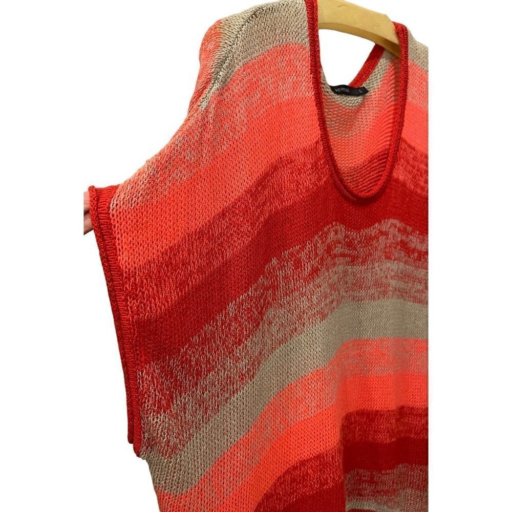 Vertigo womens top LARGE oversized stretchy  up to 60” chest